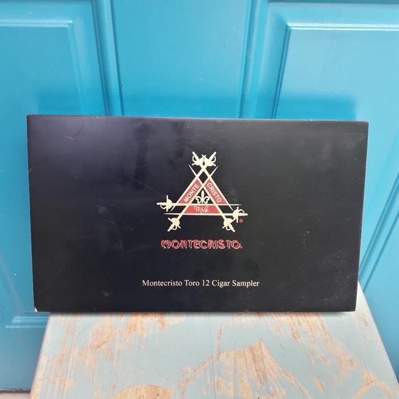 Cigar box Vintage Wood Cigar Box diy Project Creative idea Jewelry Box Repurpose - Picture 2 of 7